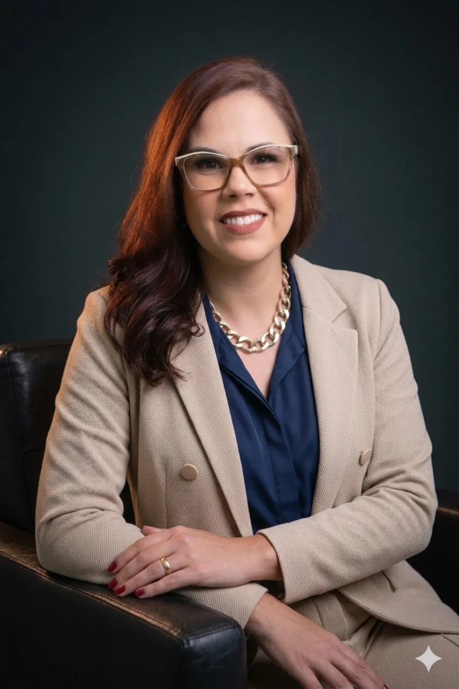Dra. Paula A. Conceição em atendimento